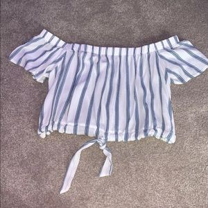 Pacsun off the shoulder top